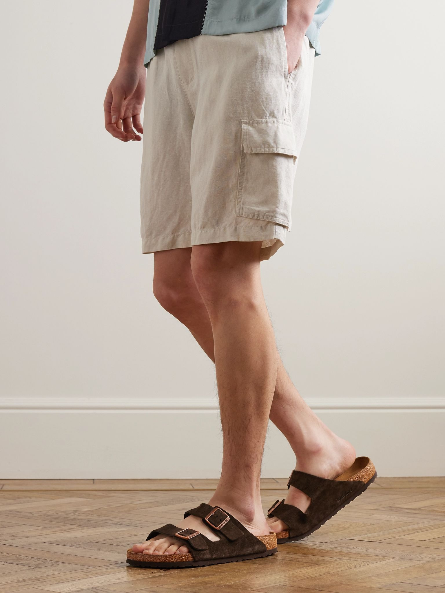 Arizona Suede Sandals Dark brown - 2