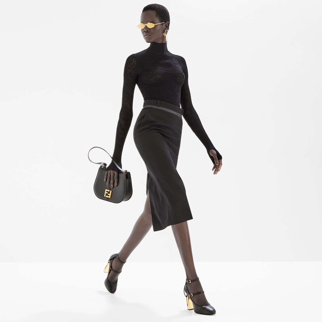 【送料&関税込】Fendi Pinstriped Wool Skirt FENDI Pinstriped-Wool-Skirt | antonioli | REVERSIBLE
