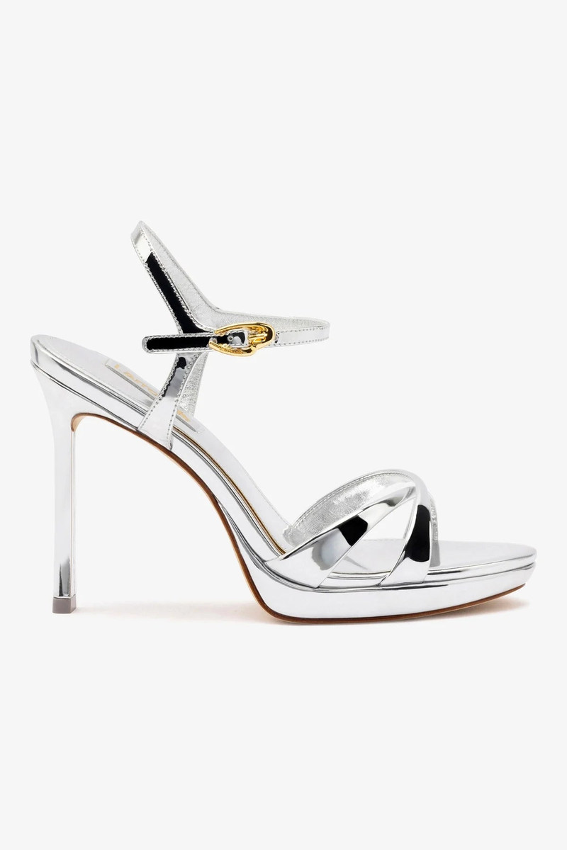 Angelina Sandal In Silver Specchio 1