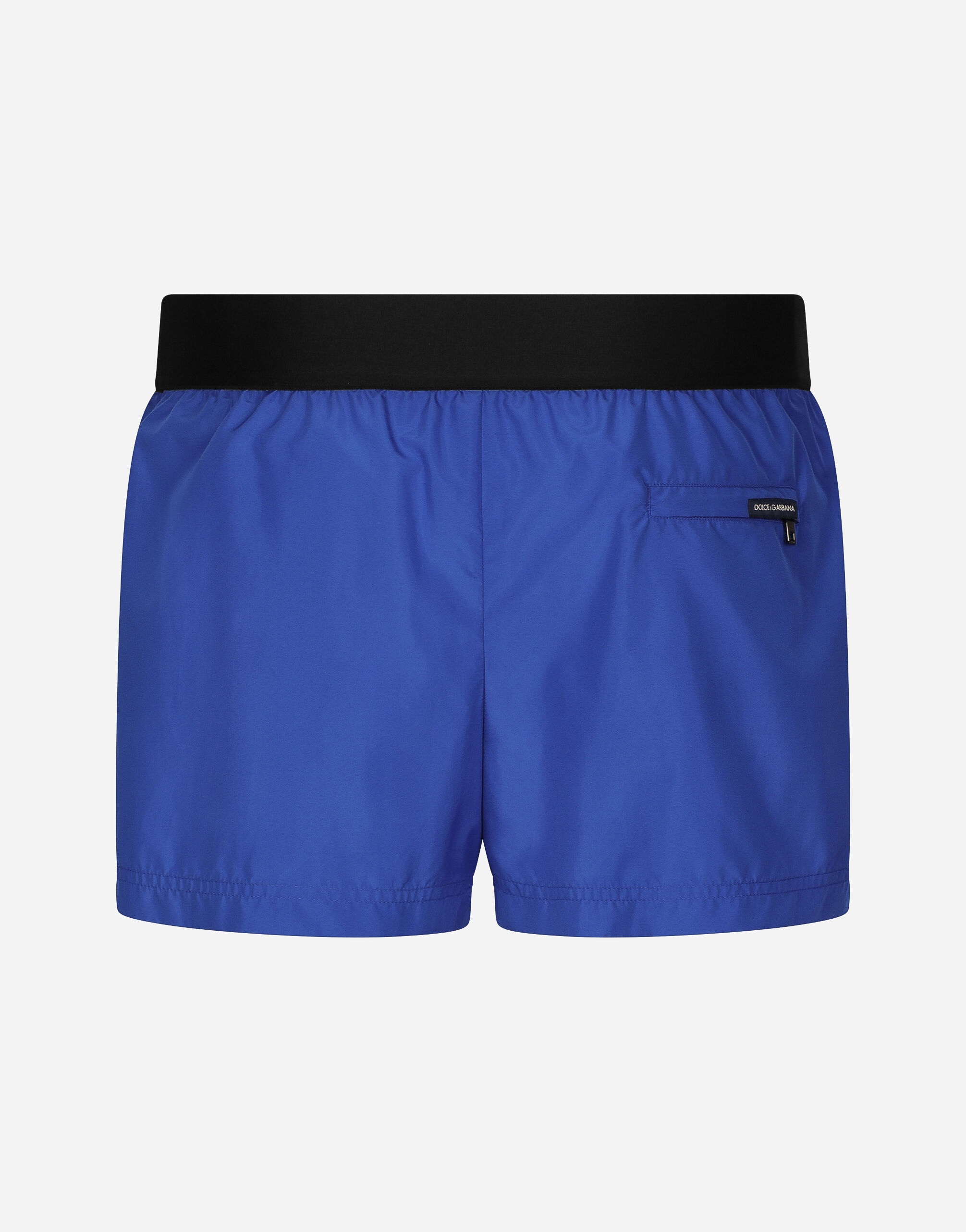 Short swim trunks with Dolce&Gabbana logo - 2