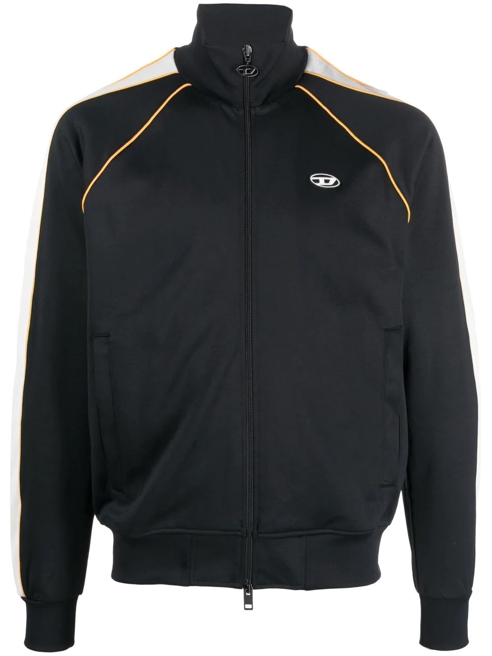 Diesel logo-print zip-up jumper - A054600AGAA | REVERSIBLE
