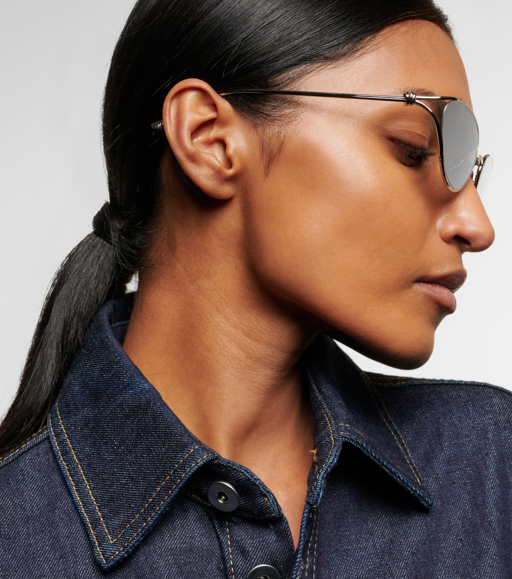 Knot cat-eye sunglasses - 6