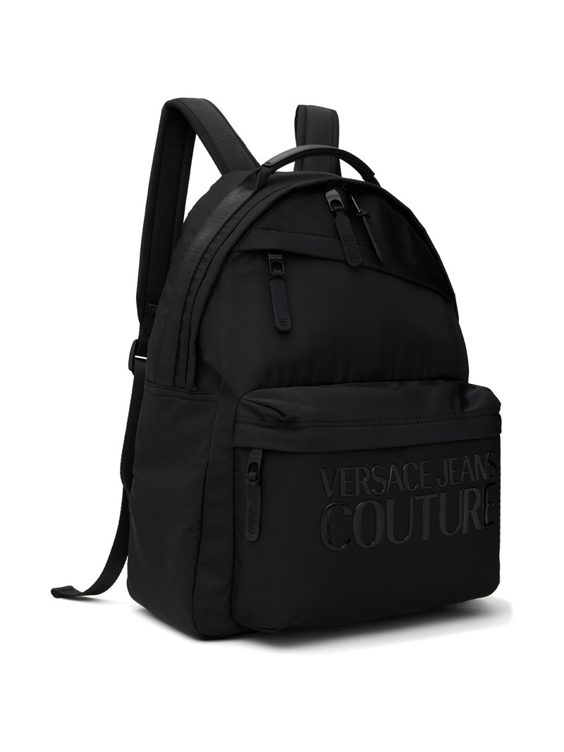 VERSACE JEANS COUTURE logo-lettering 배낭 outlook