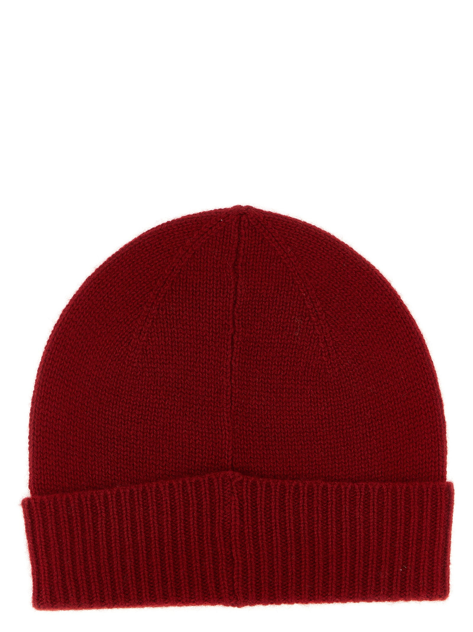 Rib Cuff Hats Red - 2