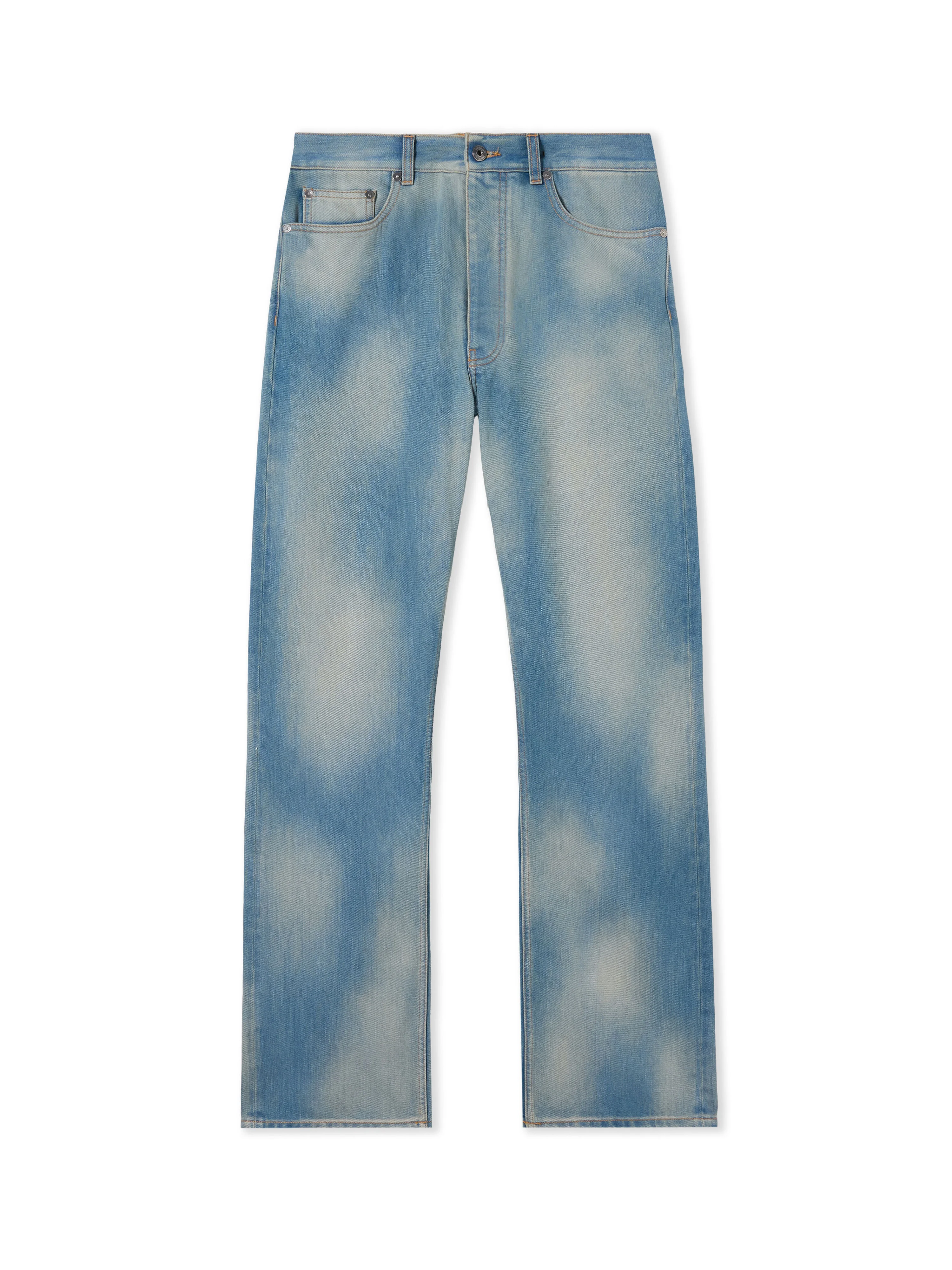 Diagonal Raw Patch 90S Skate Jeans - 1