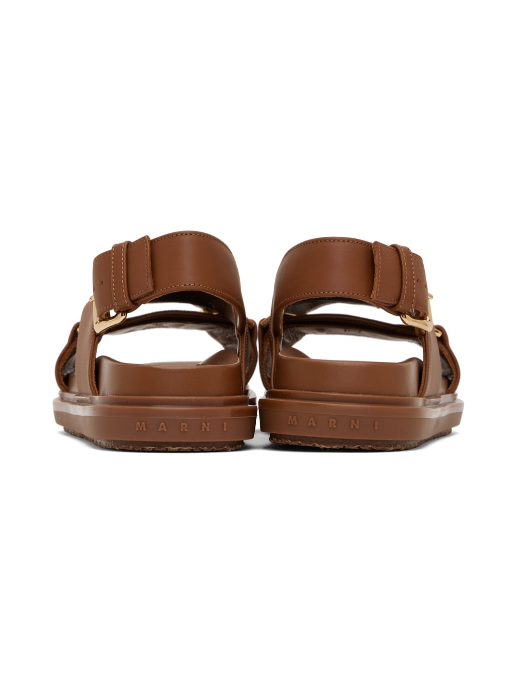 Brown Fussbett Sandals - 2