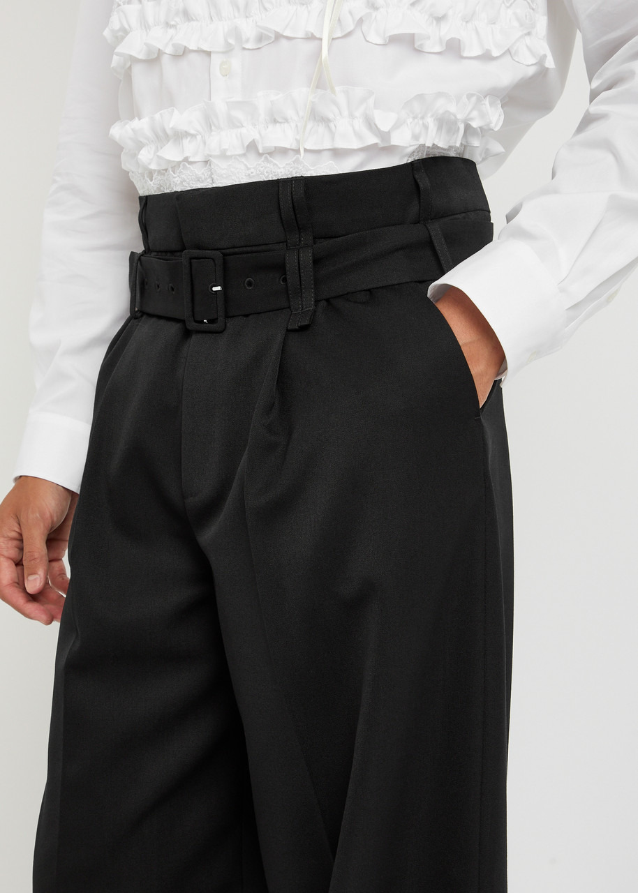 Simone Rocha Embellished Wide-leg Woven Trousers - 5