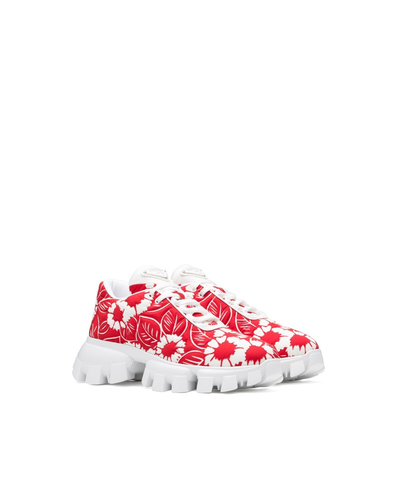 Printed nylon sneakers 1