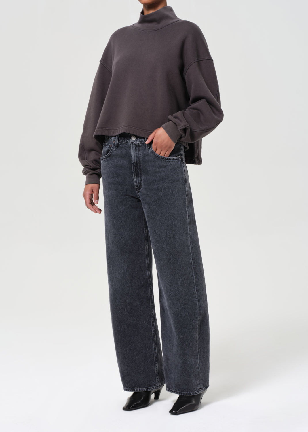 ISRA SWEATSHIRT IN PAVE - 4