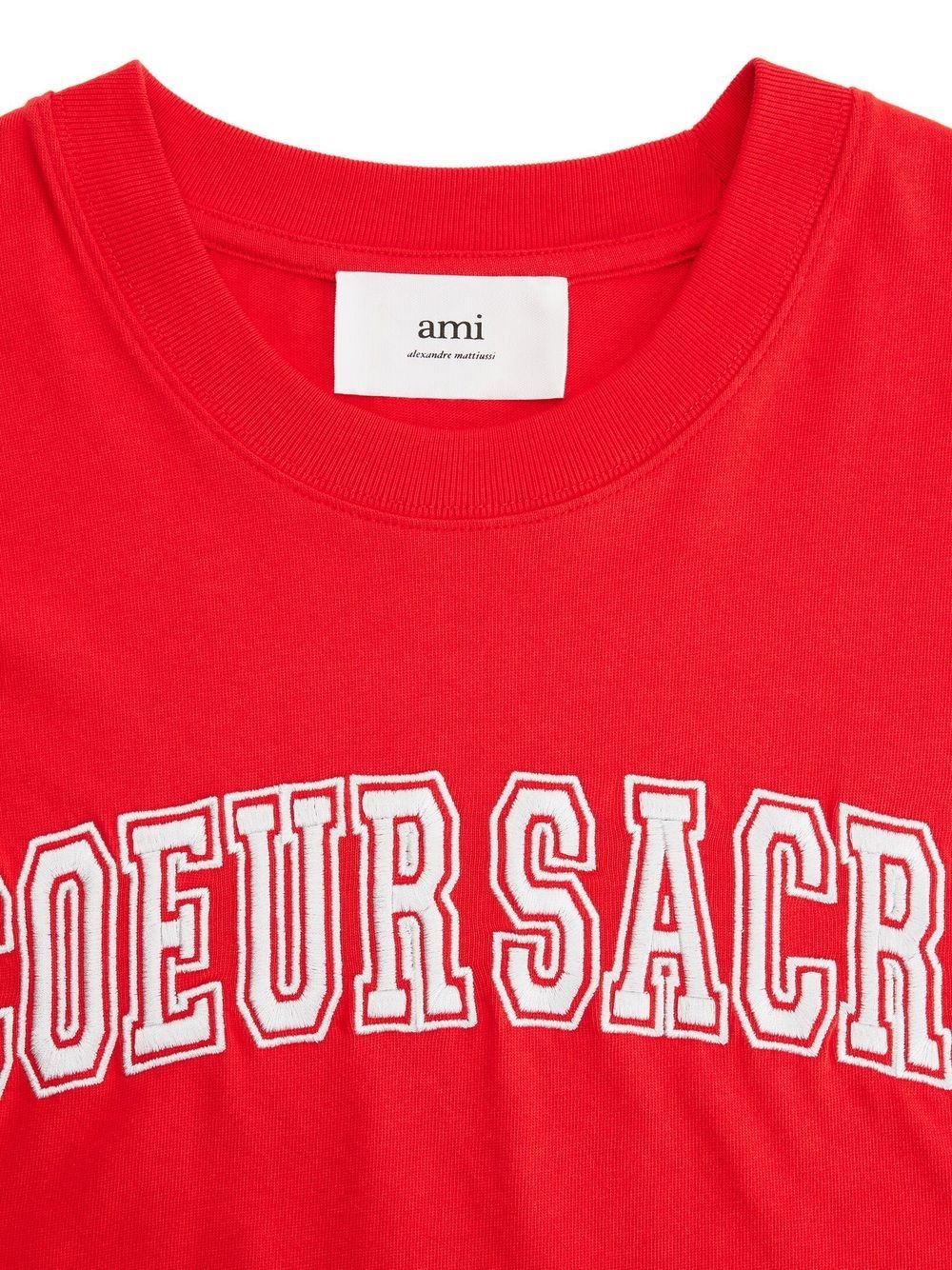 embroidered-logo cotton T-shirt - 5