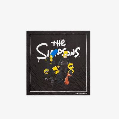 BALENCIAGA Women's The Simpsons Tm & © 20th Television Scarf in Black outlook