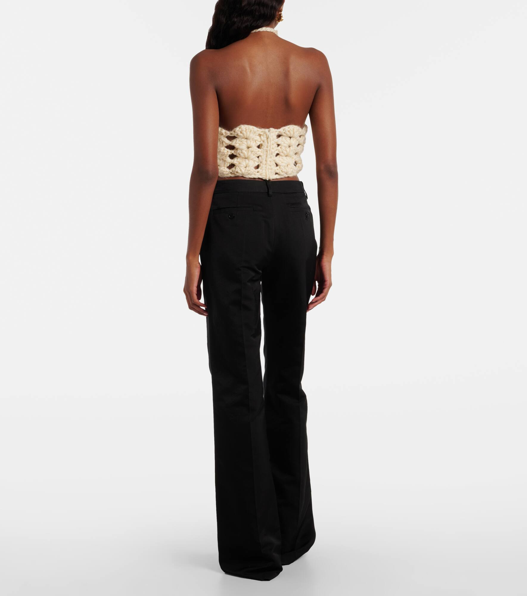 Crochet halterneck top - 3