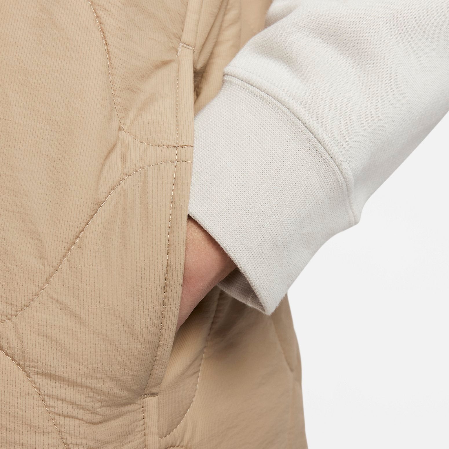 Nike Life Woven Insulated Military Vest 'Beige' DX0891-247 - 5