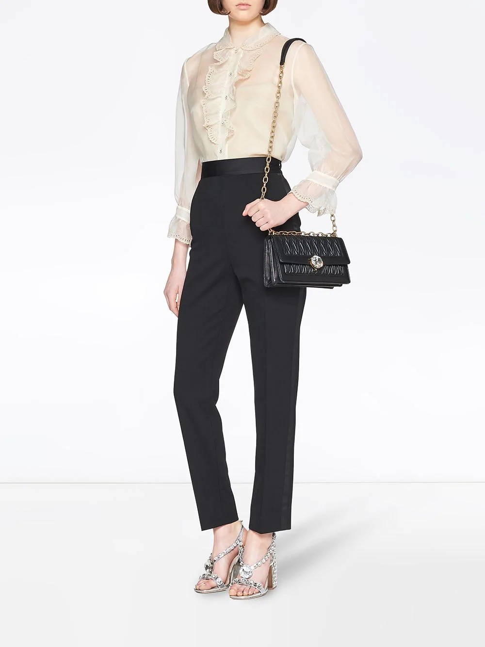 slim tailored trousers - 2