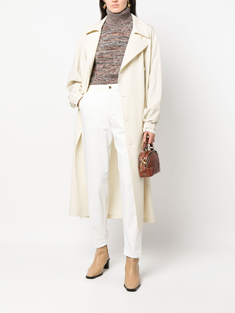 EMPORIO ARMANI mid-rise straight-leg trousers outlook