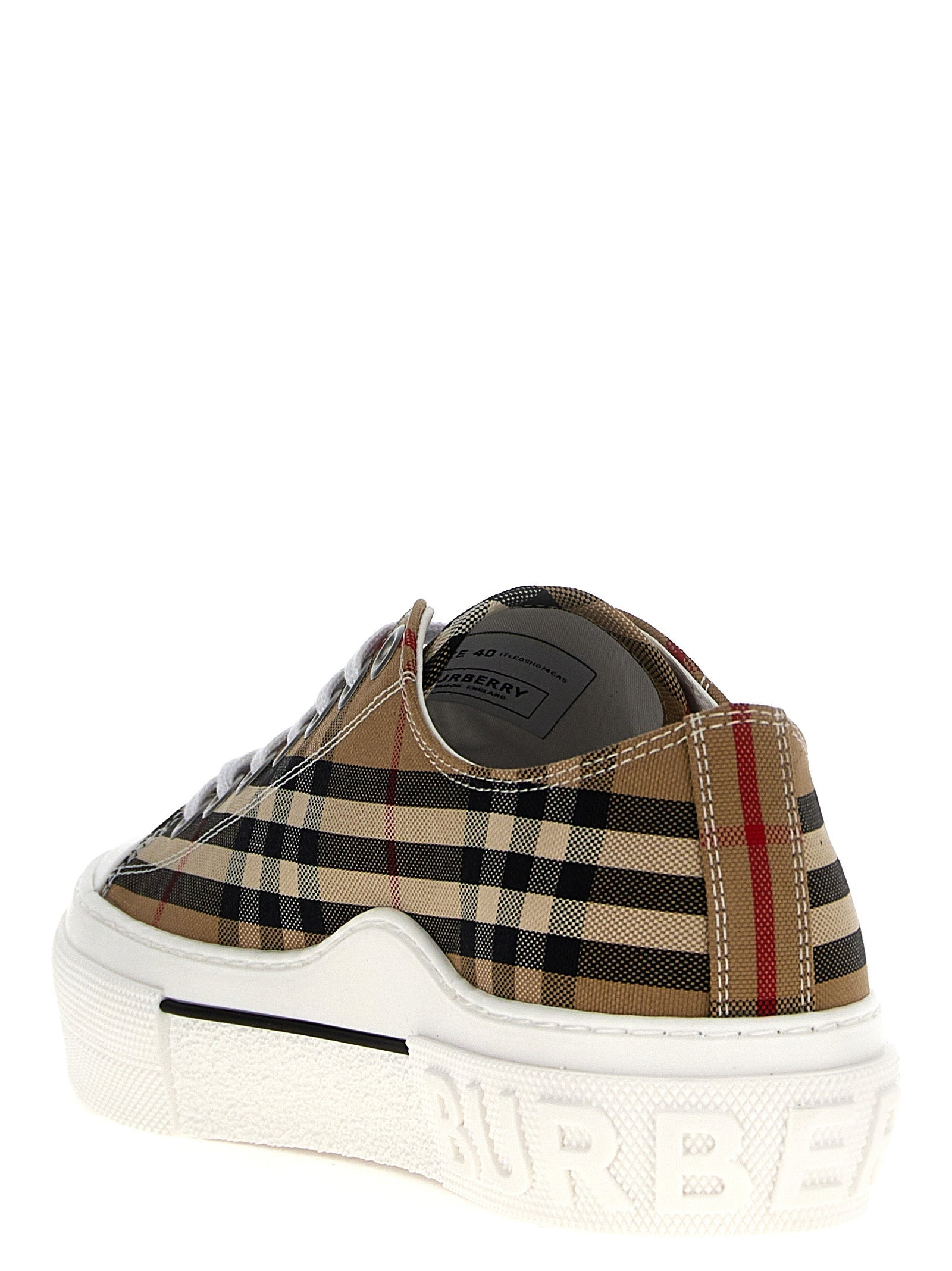 Burberry Men Check Sneakers - 3