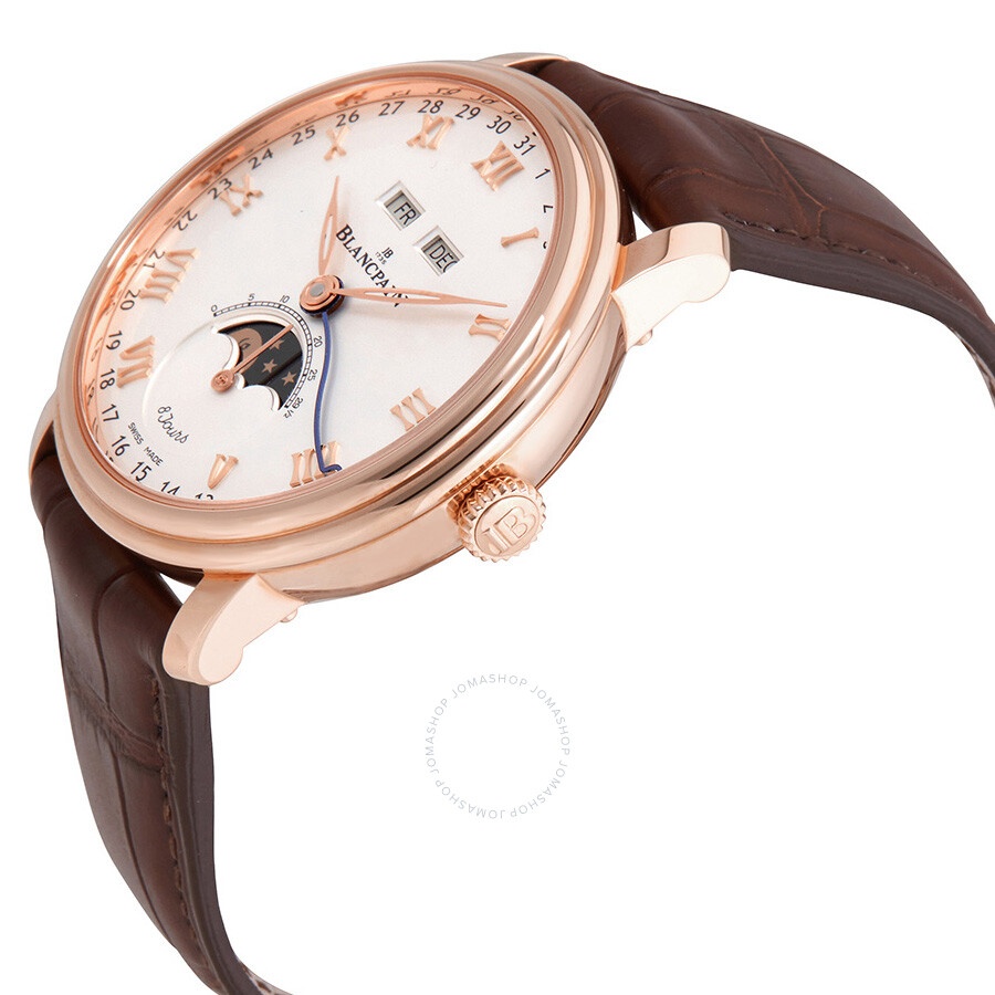 Blancpain Villeret Complete Calendar 8 Days Men's Watch 6639-3642-55B - 2