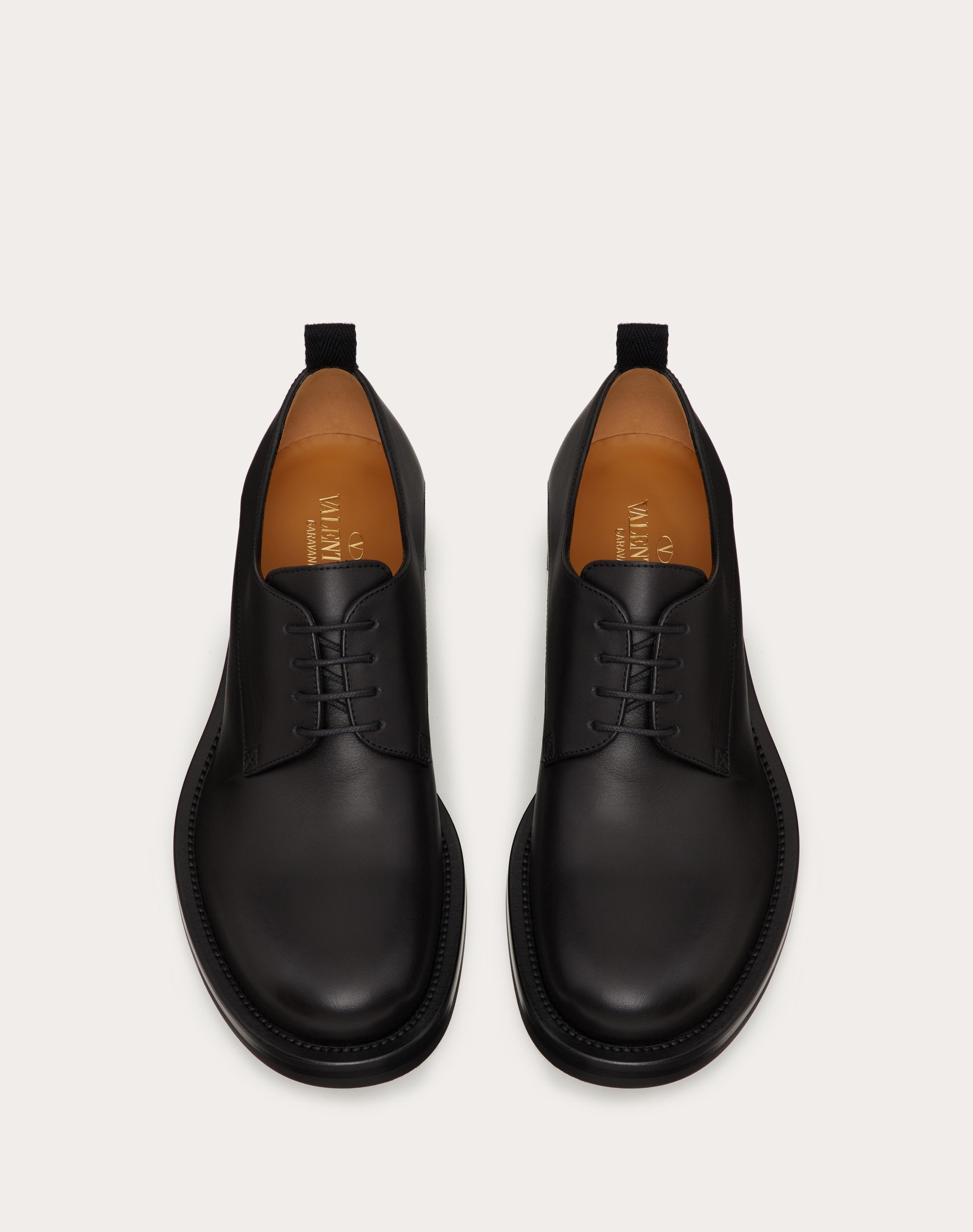 ROMAN STUD CALFSKIN DERBY - 4