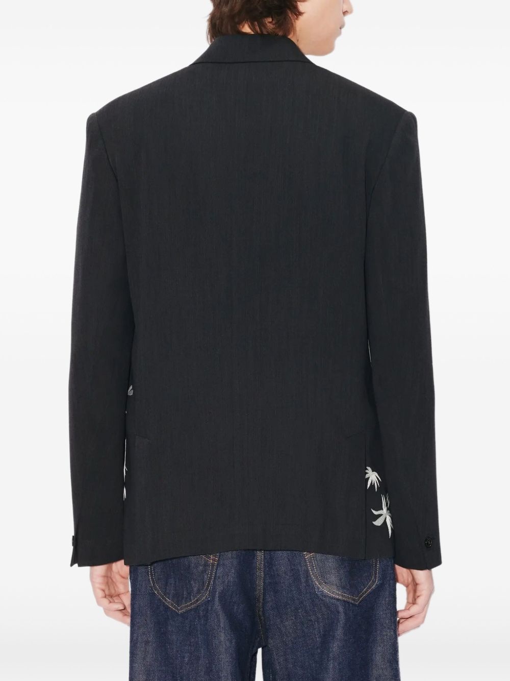 single-breasted blazer - 4