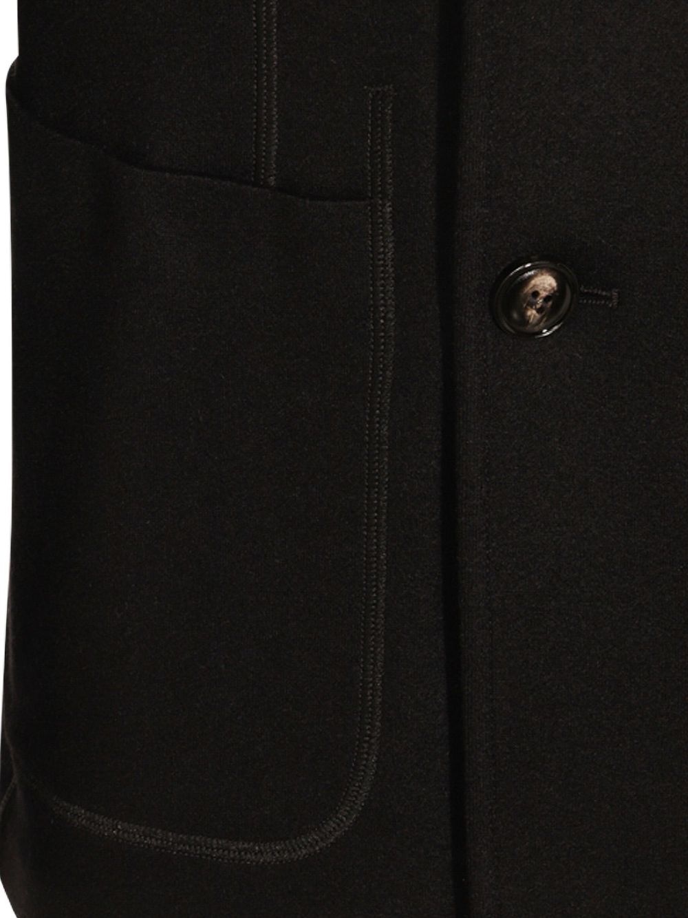 double-breasted patch-pocket jacket - 5