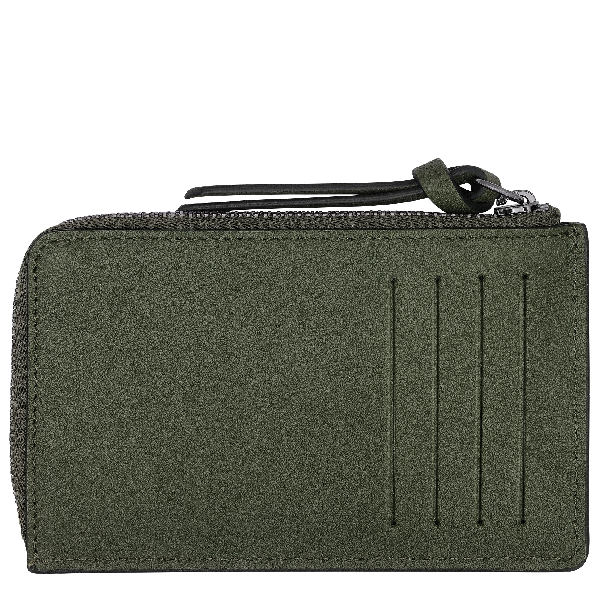 Longchamp 3D Card holder Khaki - Leather - 2