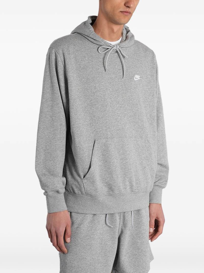 logo-embroidered hoodie 3