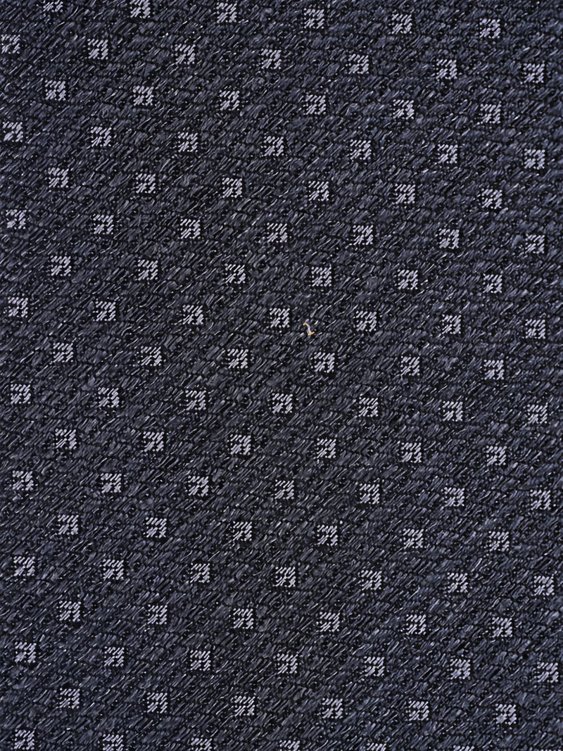 Canali geometric-pattern silk tie outlook