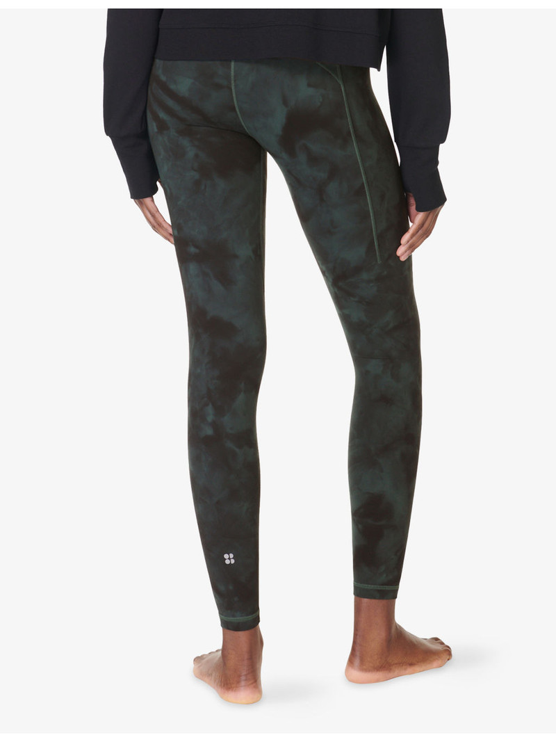 Super Soft graphic-print stretch-jersey yoga leggings 4