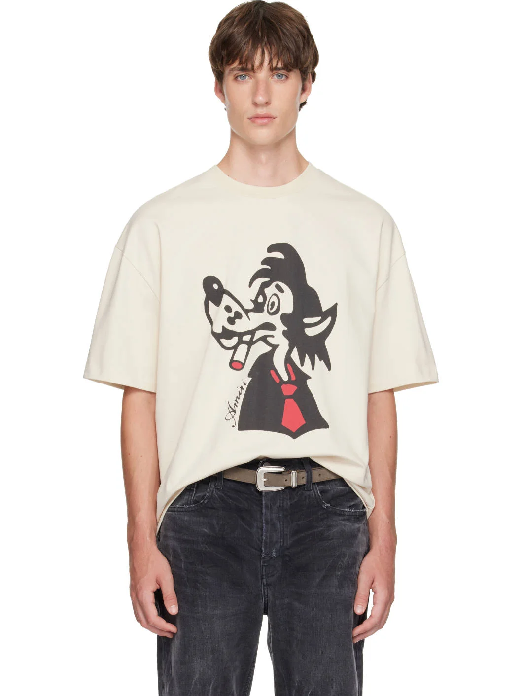 Off-White Smoking Wolf Skate T-shirt - 1