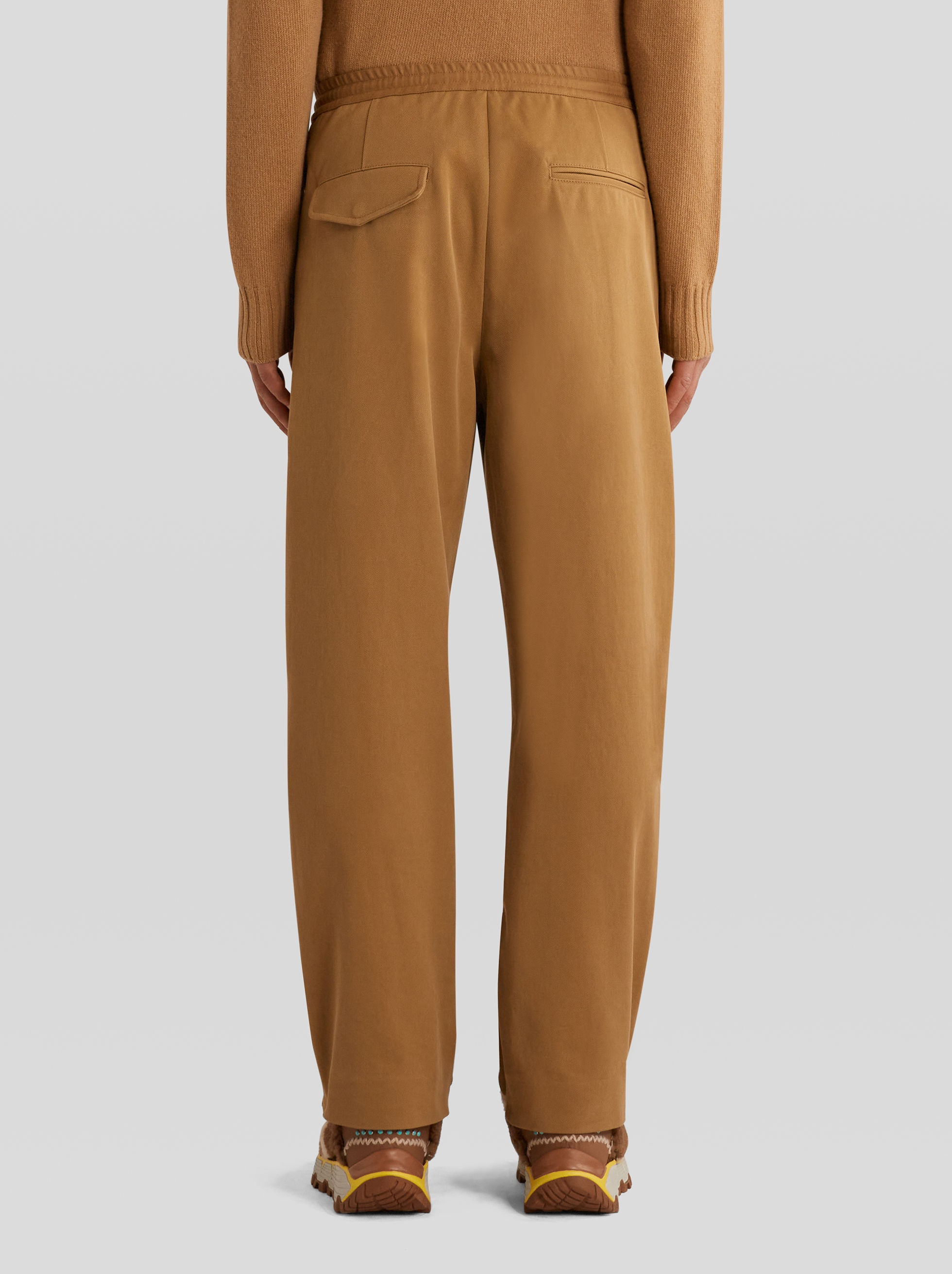 WOOL JOGGING TROUSERS - 4