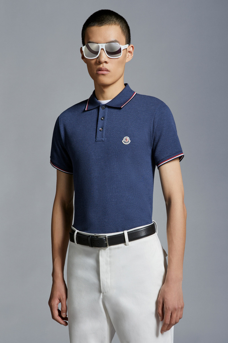 Moncler Logo Patch Polo Shirt outlook