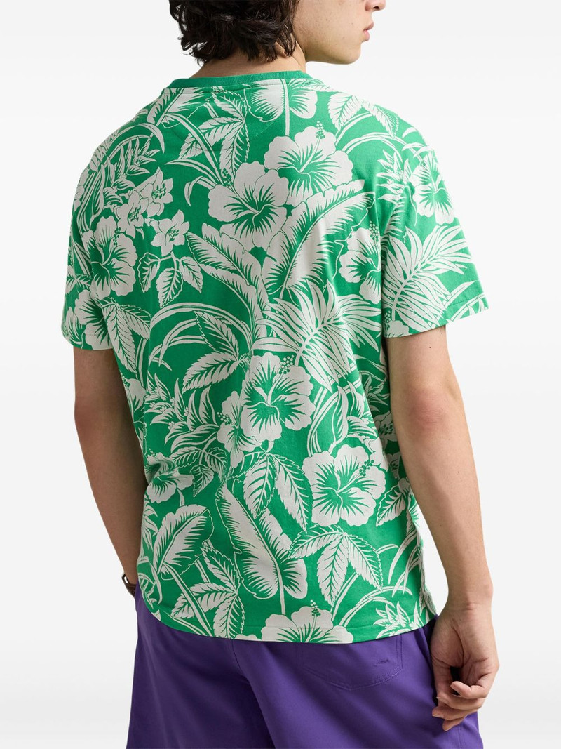 floral-print T-shirt 4
