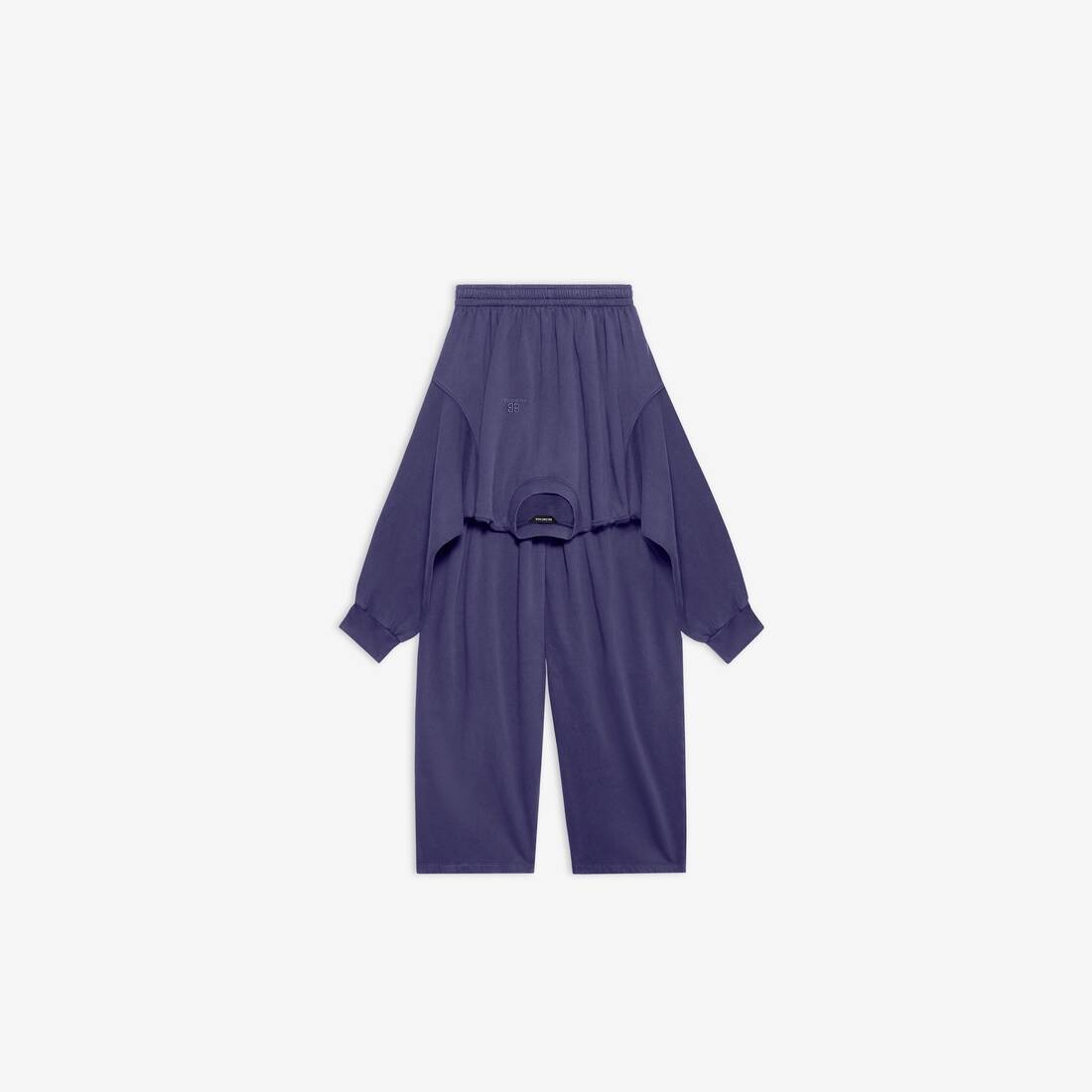 Knotted Sweatpants in Navy - 2