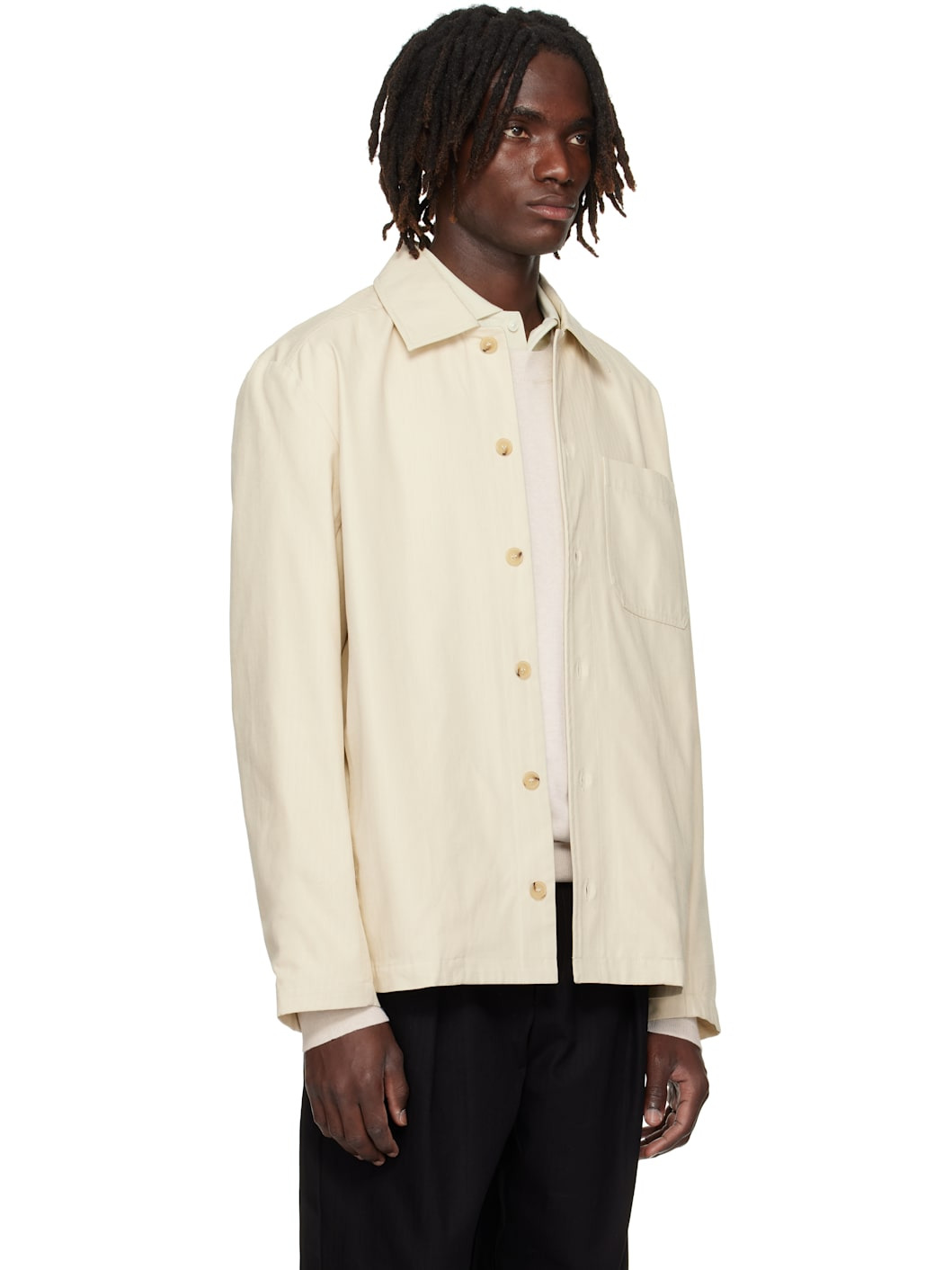 Beige Jeffray Jacket - 2