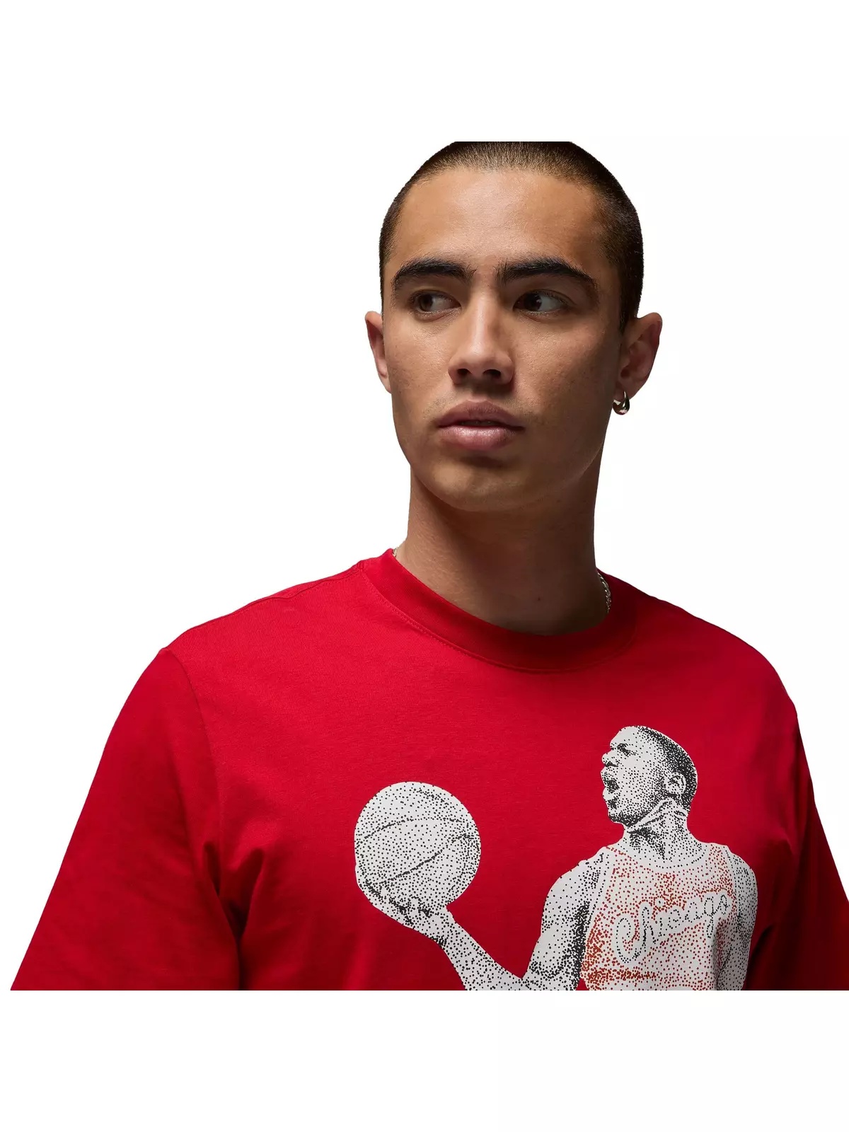 Men's Brand Tee-Red - 3