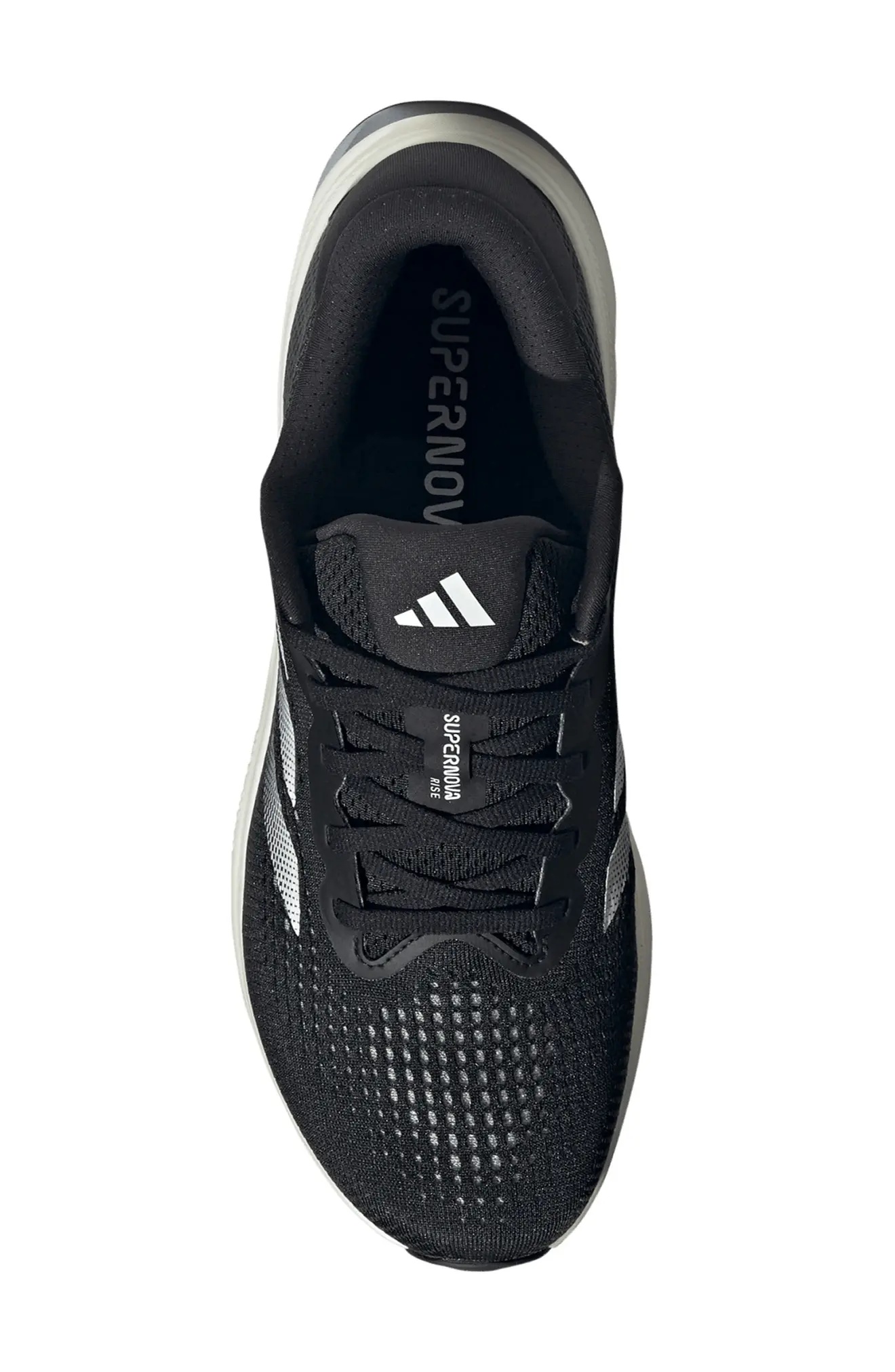 Supernova Rise Running Shoe in Core Black/Core White/Carbon - 4