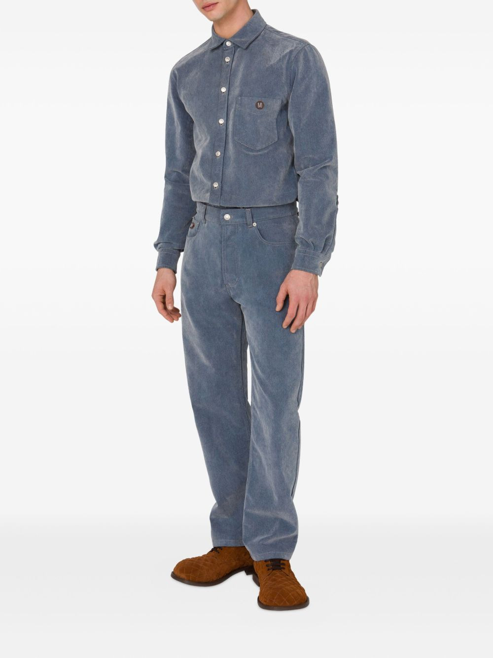 logo-patch jeans - 2