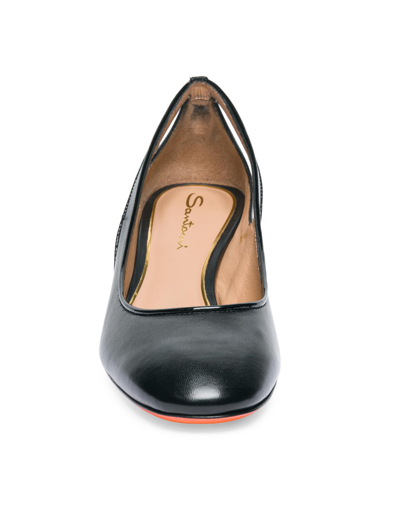 Women's Sonny Patent Leather 85MM Sandals - Black 4