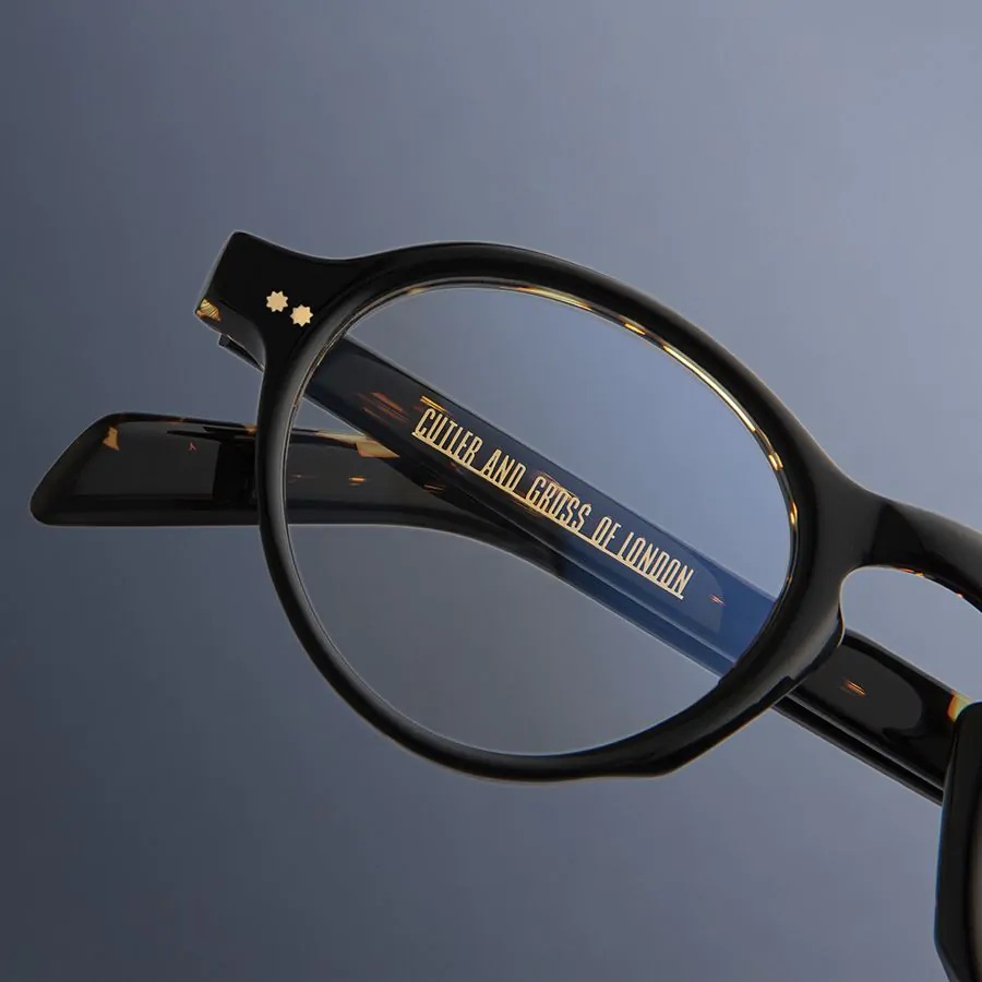 CUTLER AND GROSS GR08 ROUND OPTICAL GLASSES | REVERSIBLE