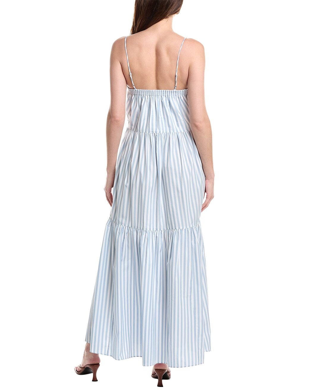 rag & bone Leilah Stripe Poplin Maxi Dress - 2