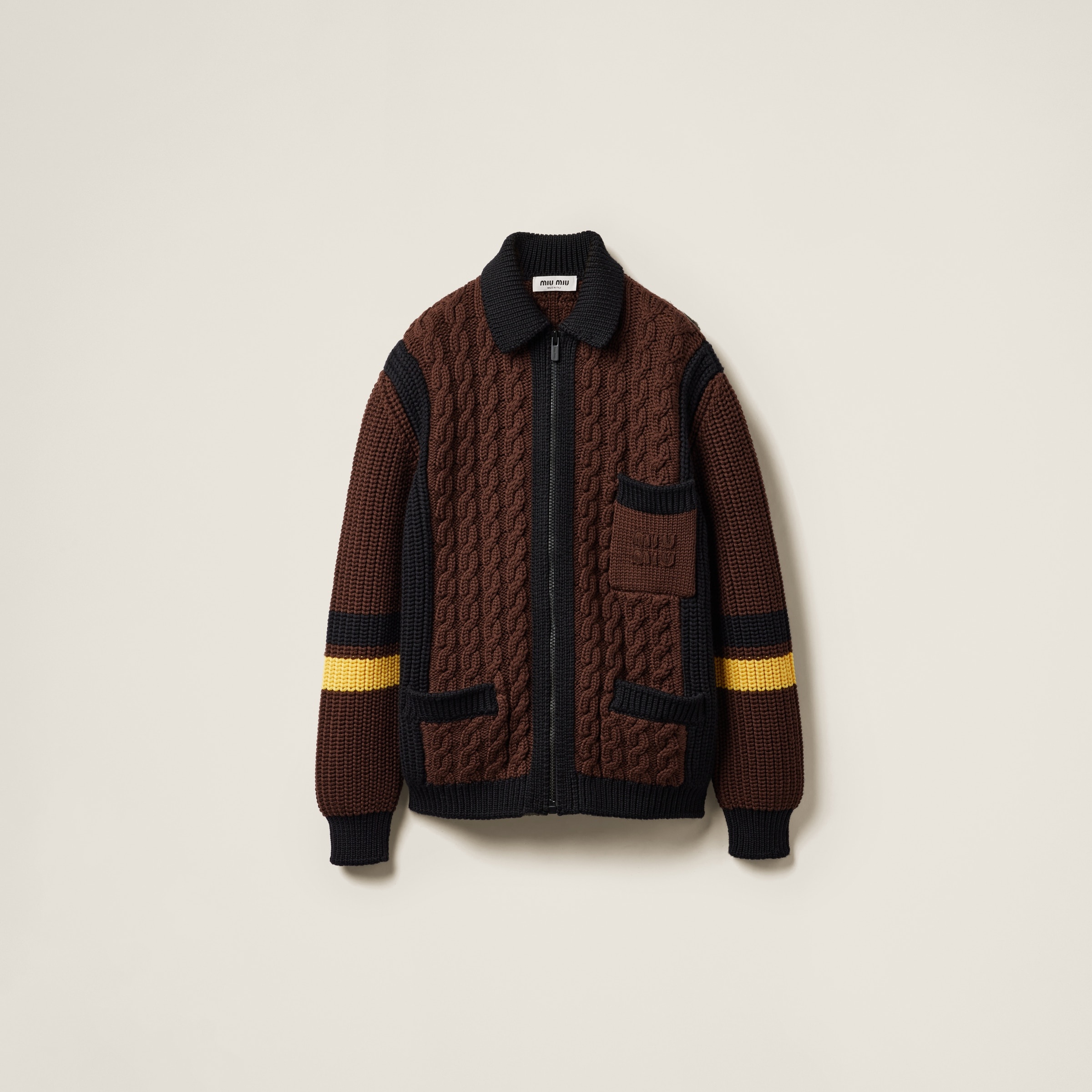 Wool cardigan - 1