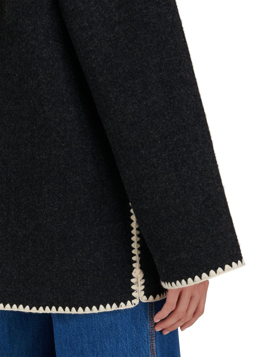 Scarf jacket - 5
