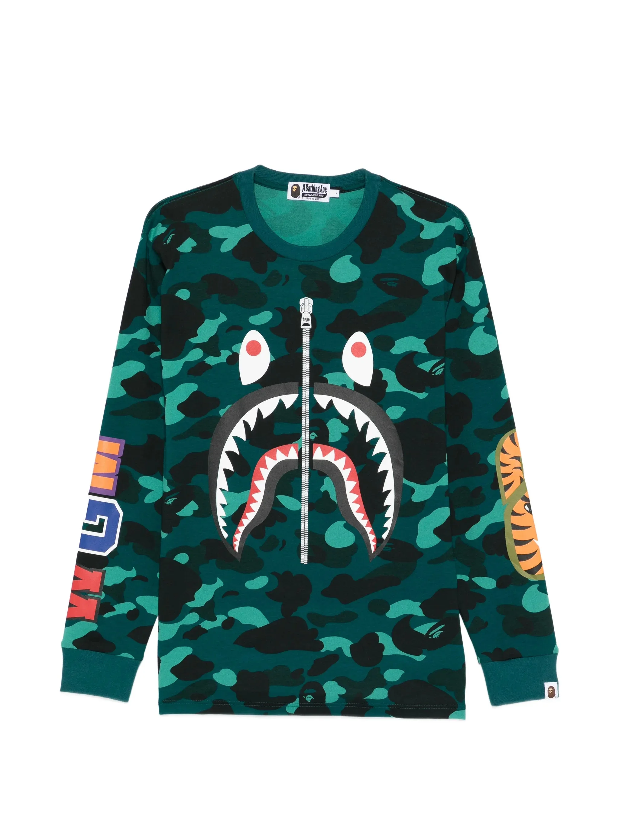 A Bathing Ape Round-neck Pattern Sweatshirt - 1