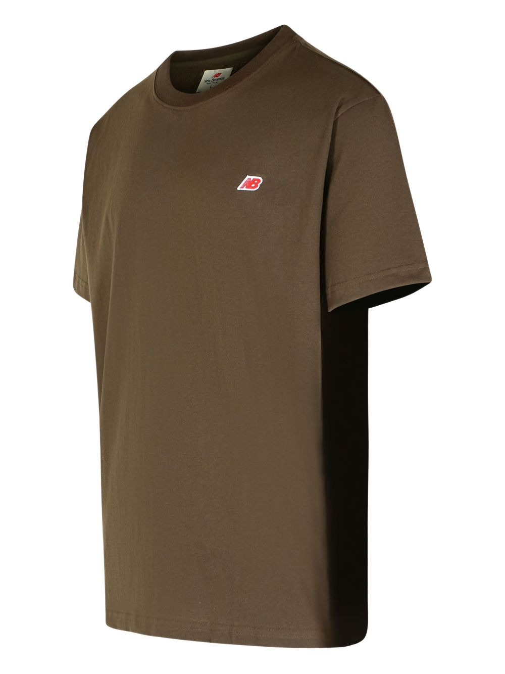 logo-patch crew-neck T-shirt - 3