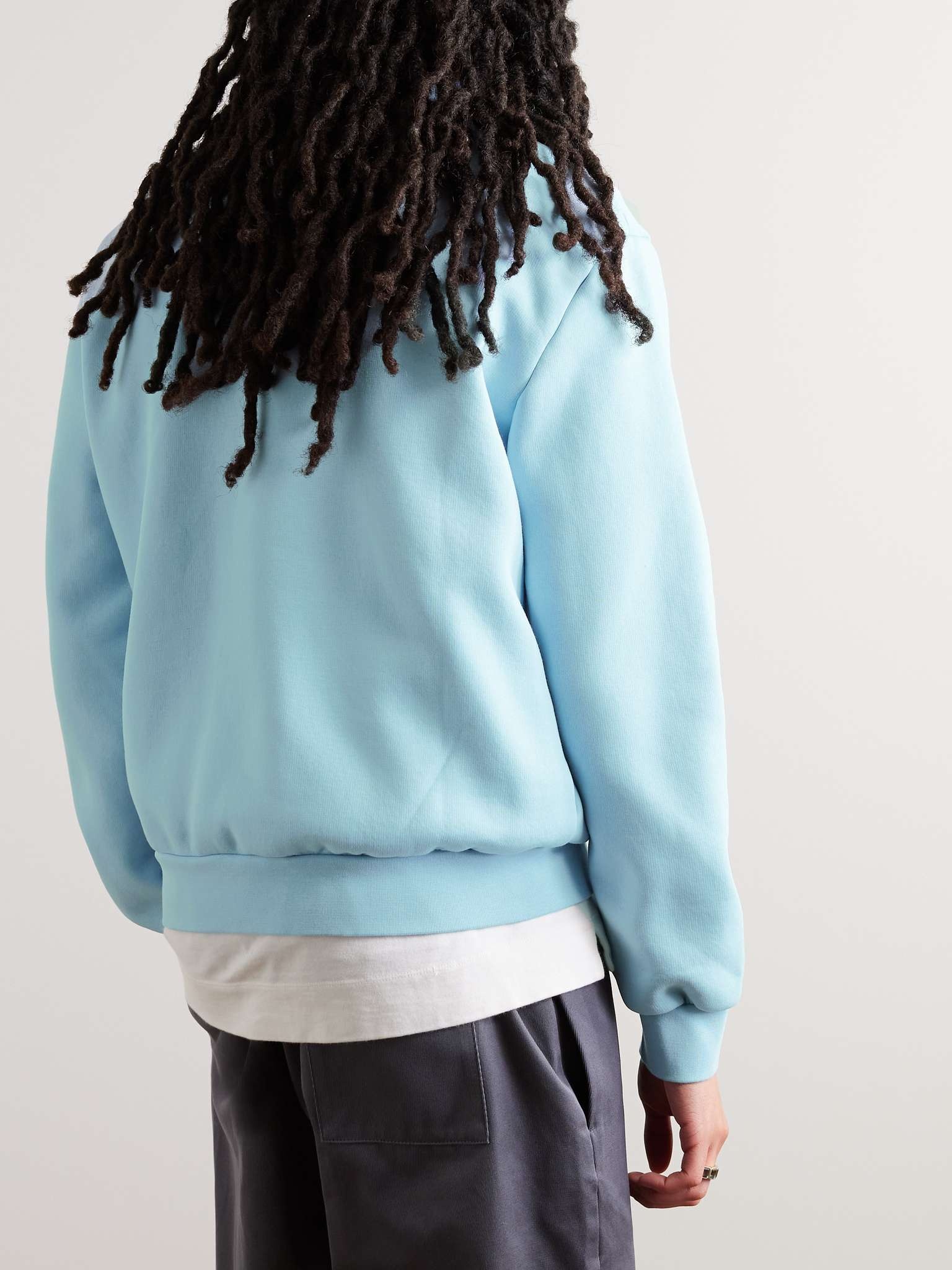 Fenrik Cotton-Blend Jersey Half-Zip Sweatshirt - 3