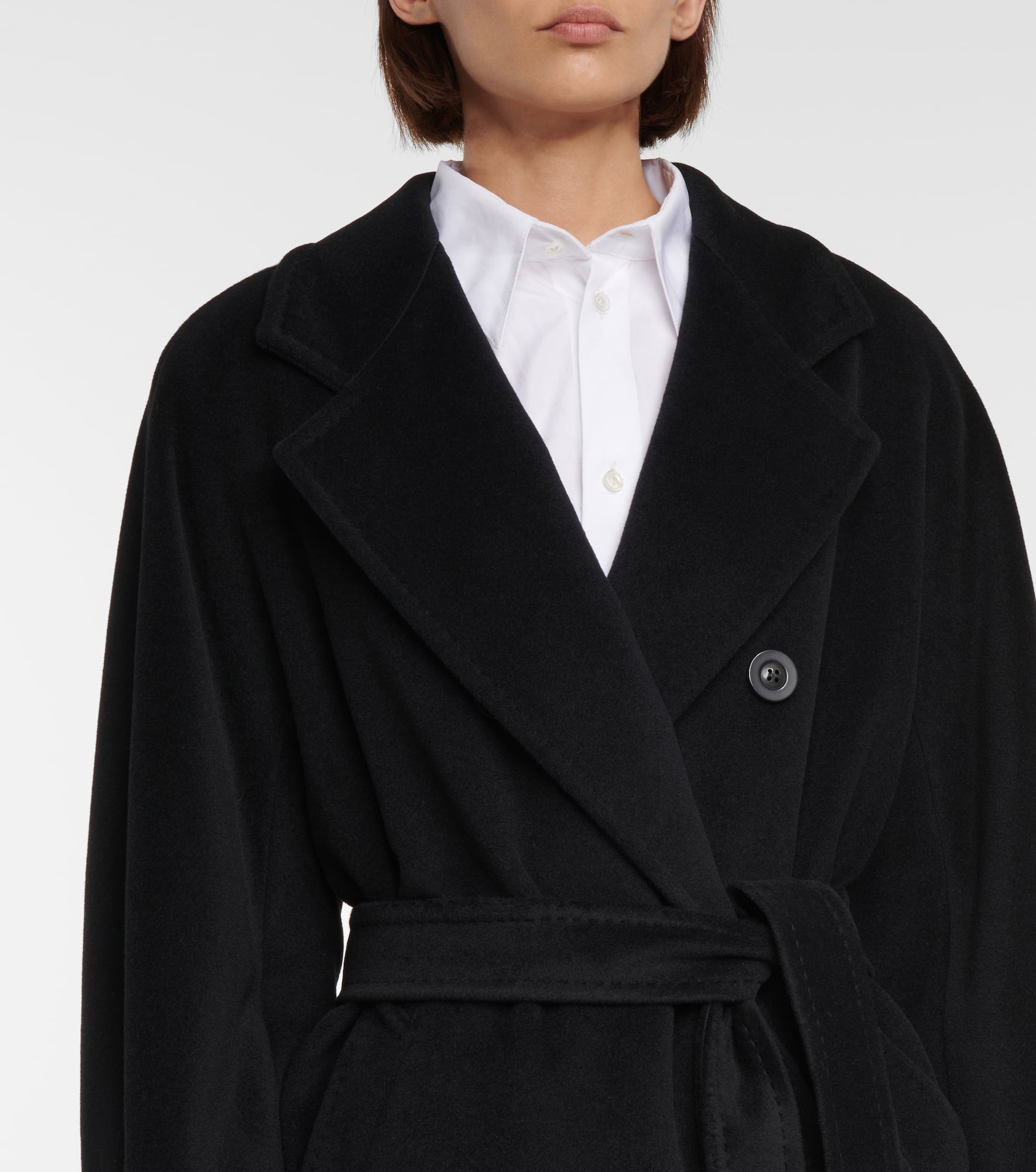 Madame wool and cashmere coat - 4