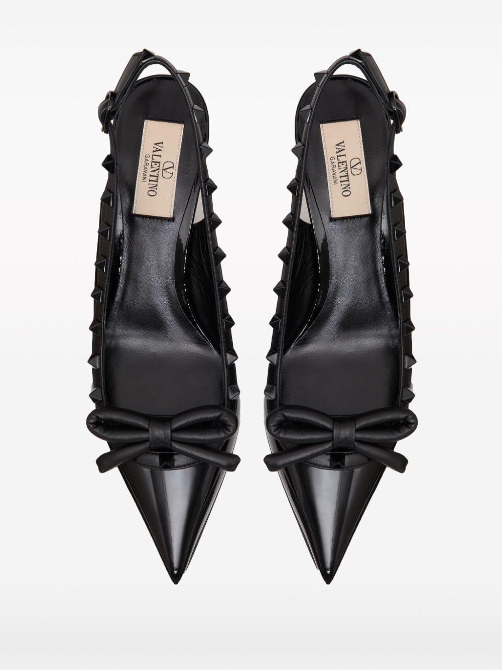 Rockstud 60mm slingback pumps - 4