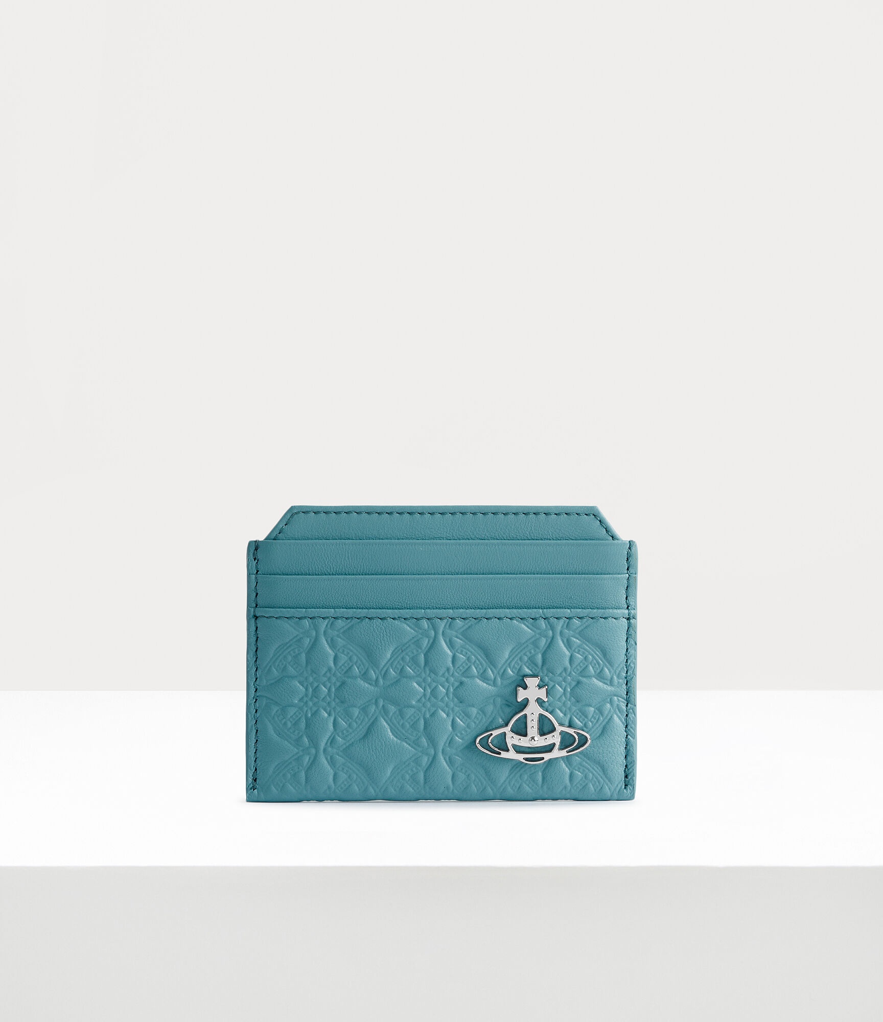 EMBOSSED SLIM CARD HOLDER - 1