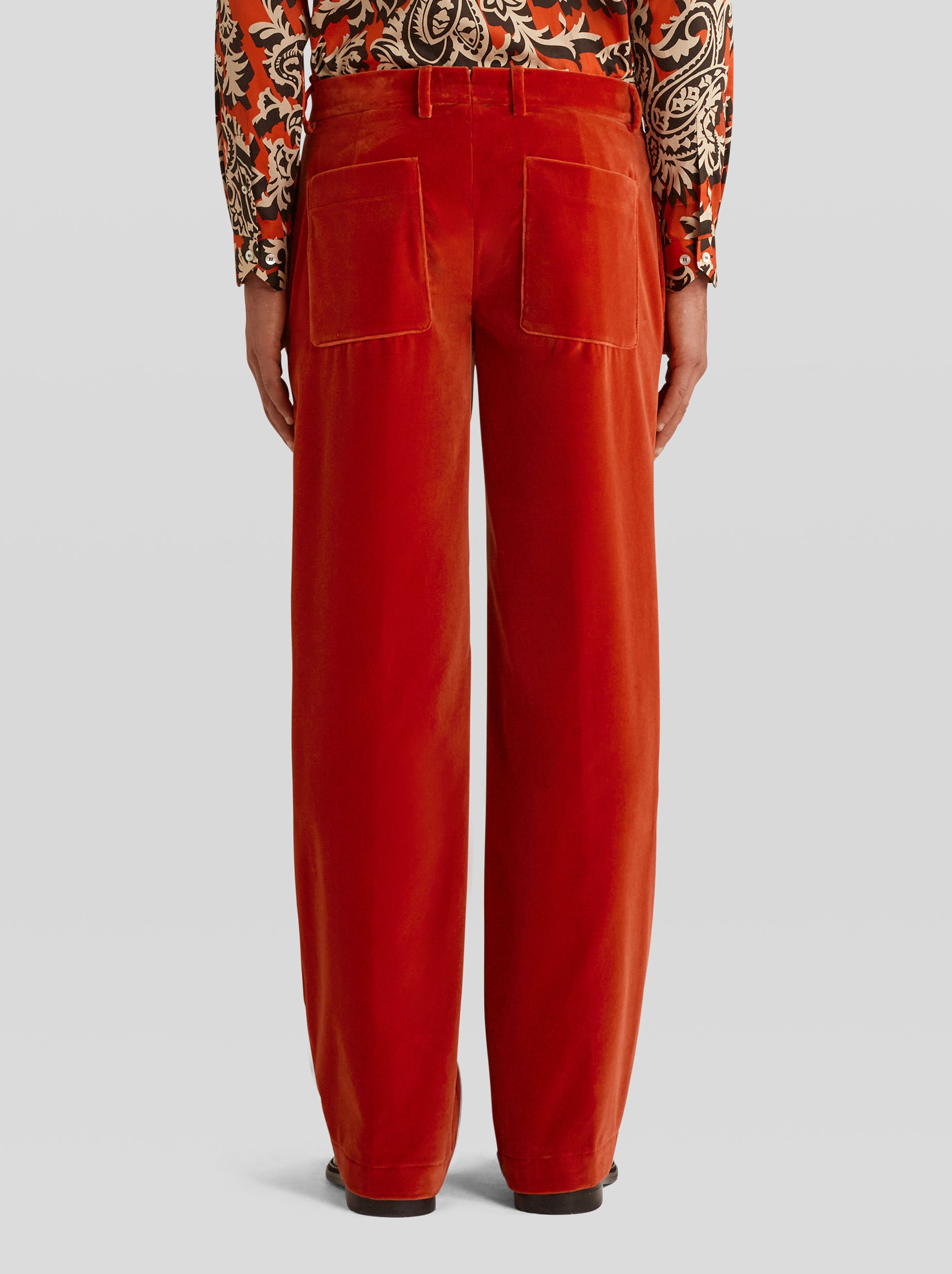 VELVET TROUSERS - 4