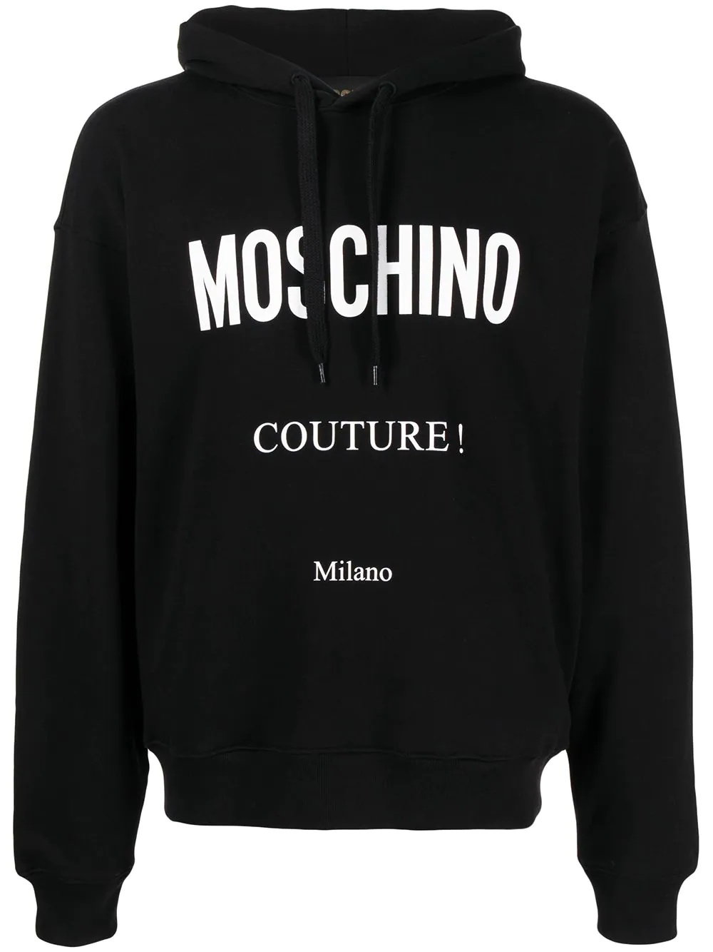 logo-print hoodie - 1